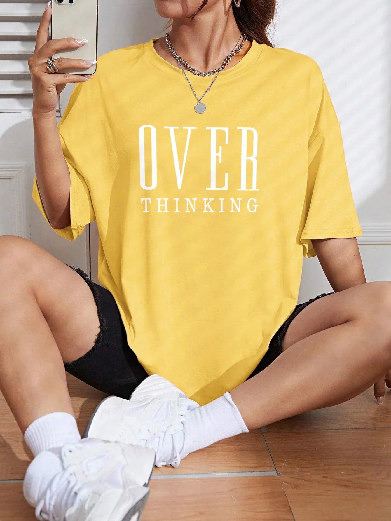 Overthinking Oversized Tee