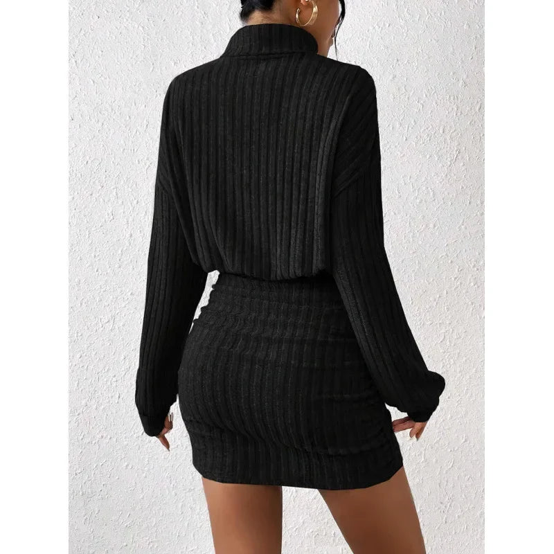 Velvet Noir Knit Set
