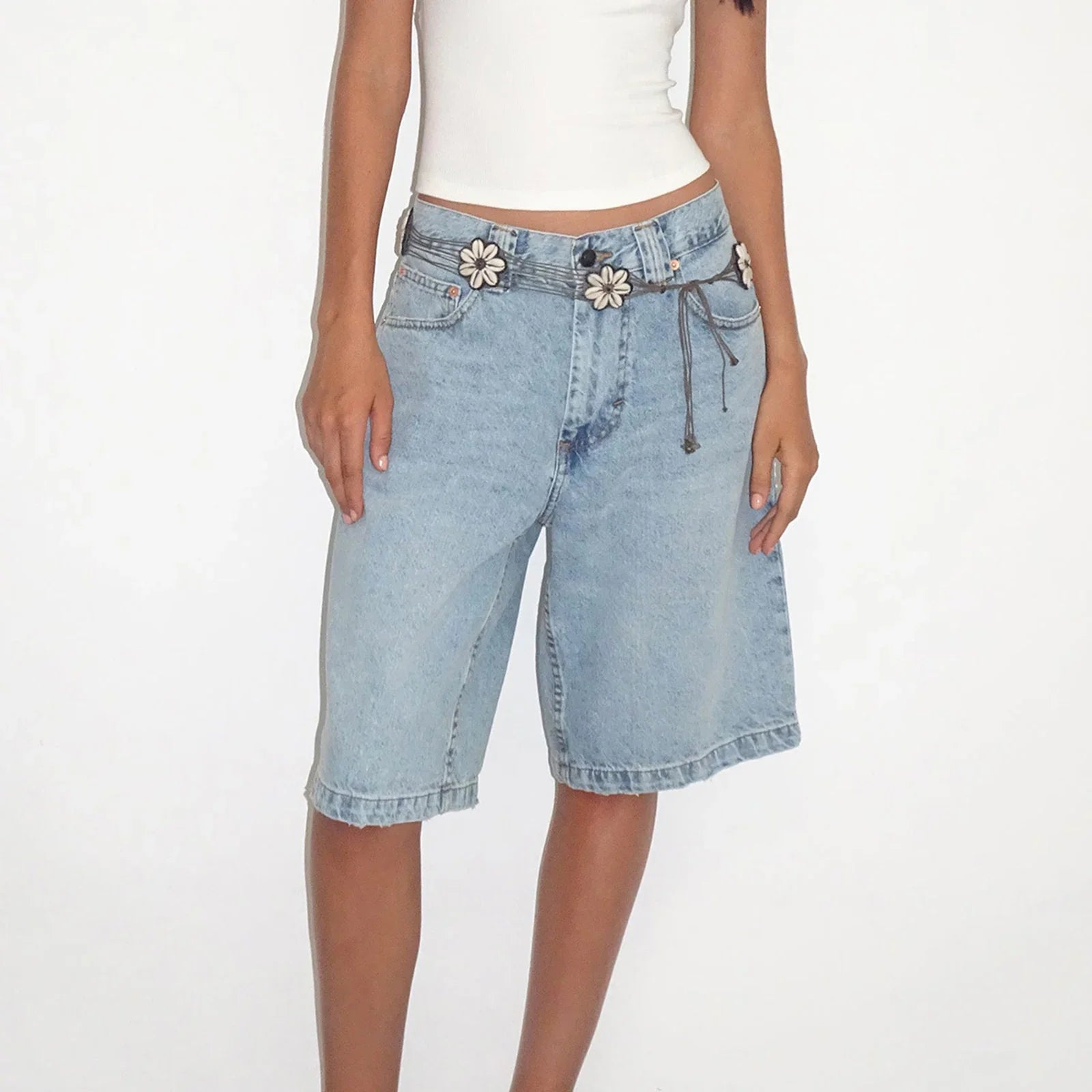 UrbanEase Denim Bermuda Shorts