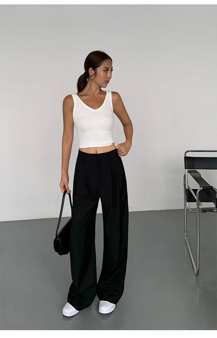 Velvet Noir Street Pants