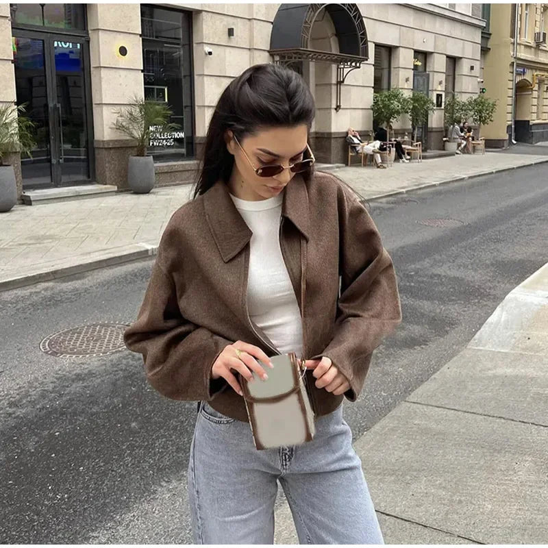 Urban Chic Wool-Blend Jacket