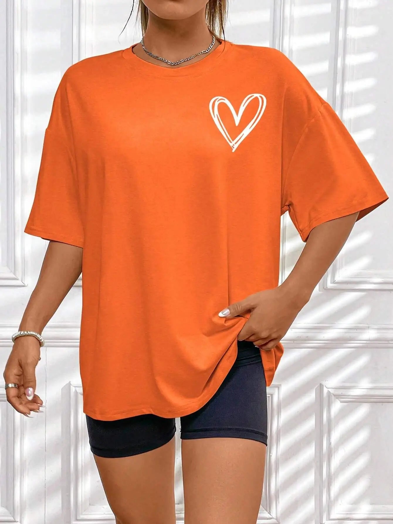 Simple Love Oversized Tee