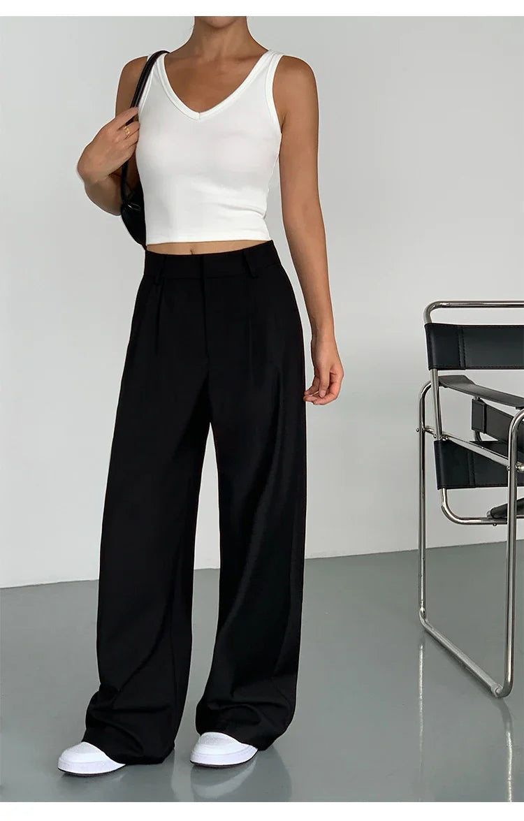 Velvet Noir Street Pants