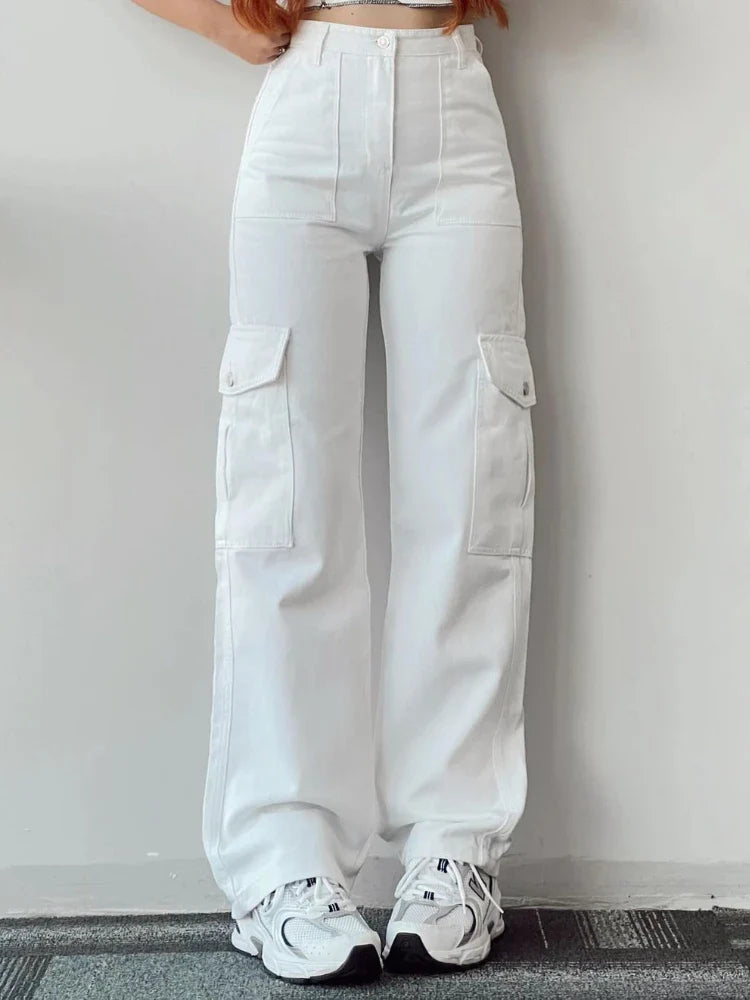 Talia Wide-Leg Cargo Pants