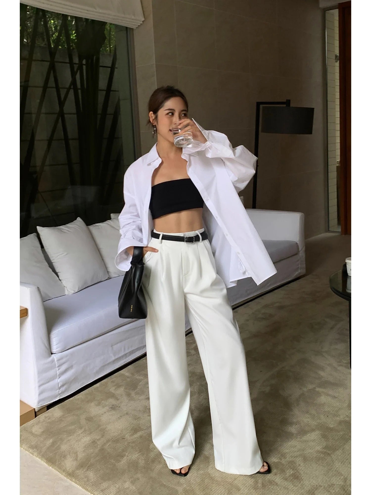 Velvet Noir Street Pants