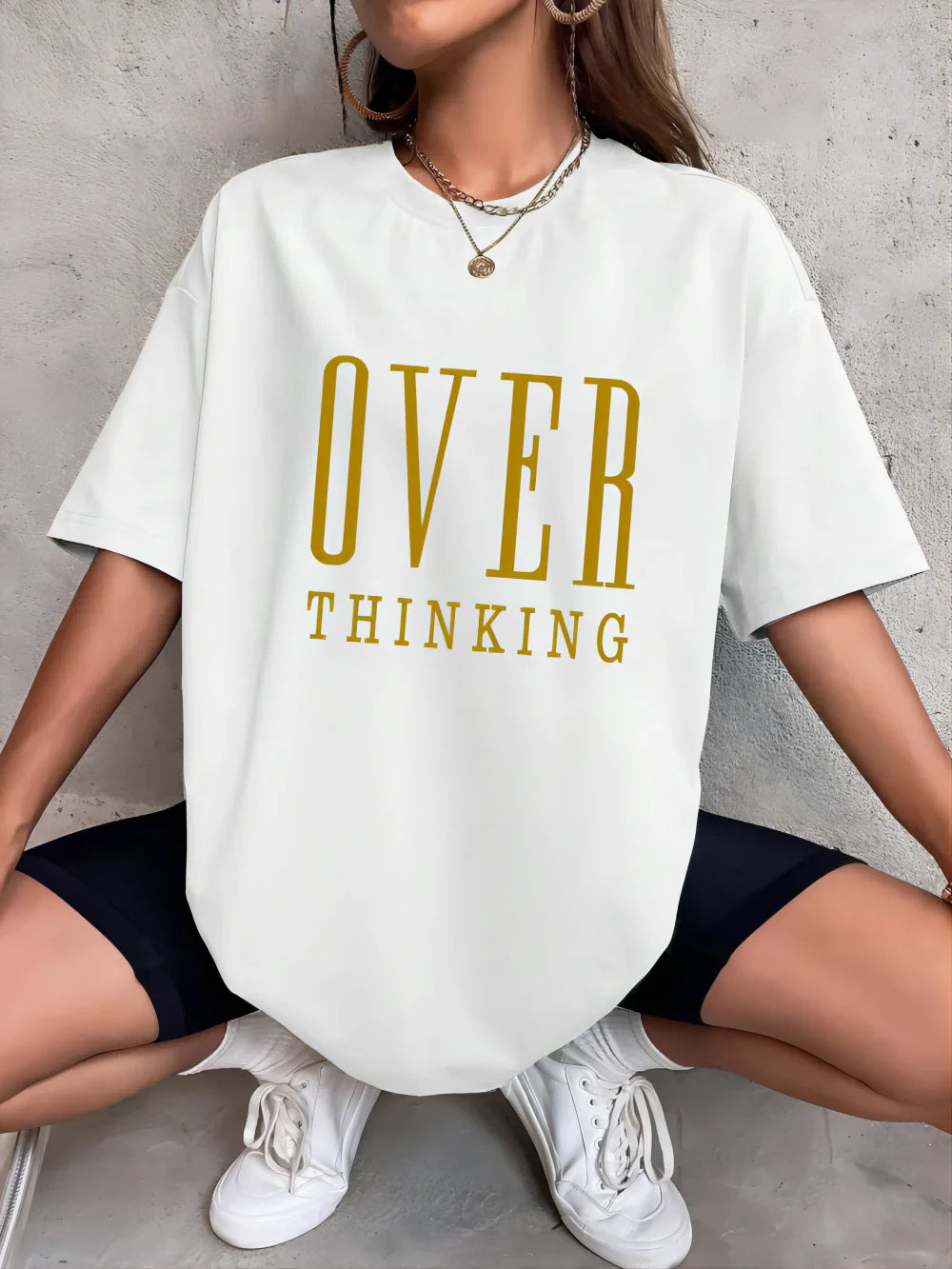 Overthinking Oversized Tee