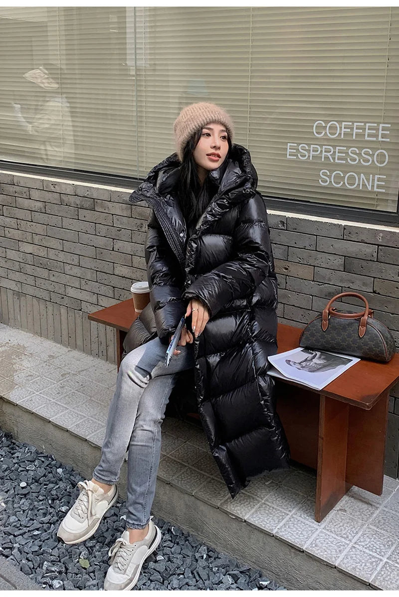 Leah Down Maxi Coat