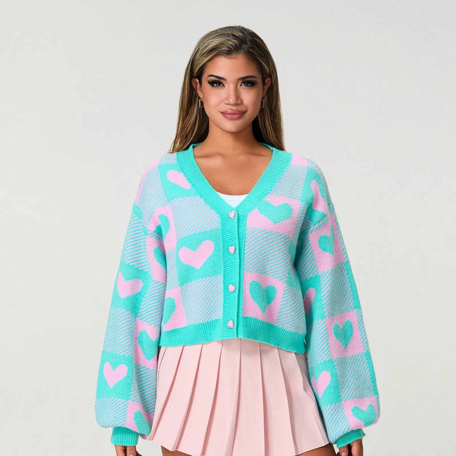 Fiona HeartPop™ Pastell Cardigan