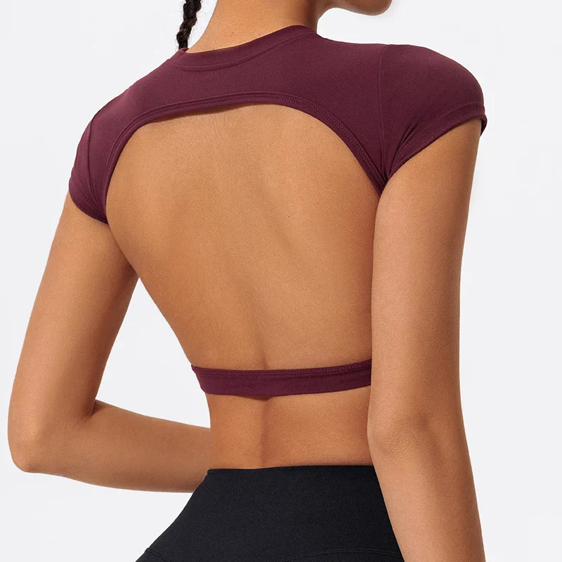FlexFlow Open-Back Sport Top