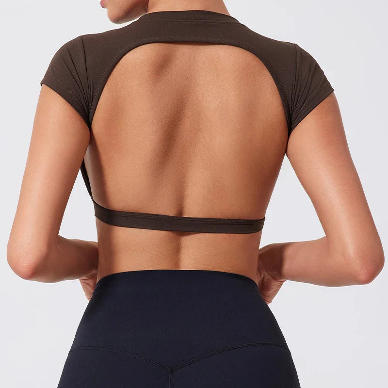 FlexFlow Open-Back Sport Top