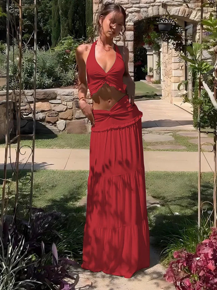 Calista Boho Two-Piece Set