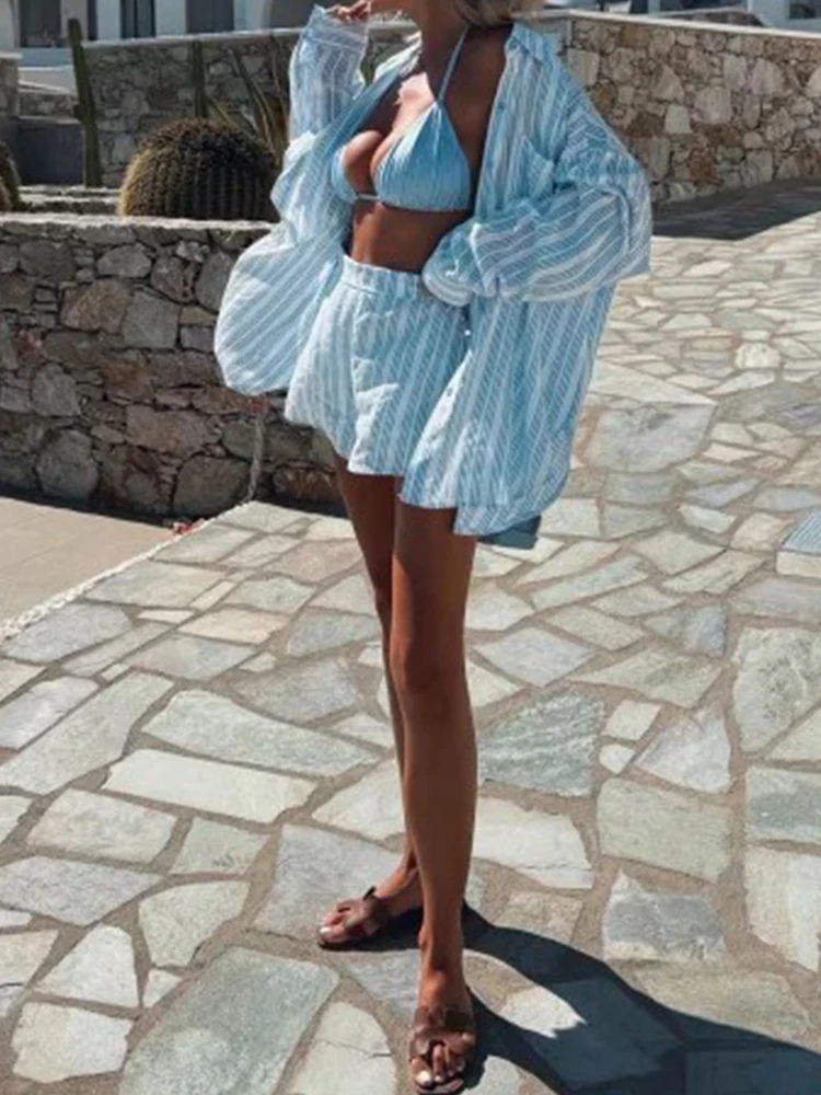 Belara 3-Piece Striped Summer Set