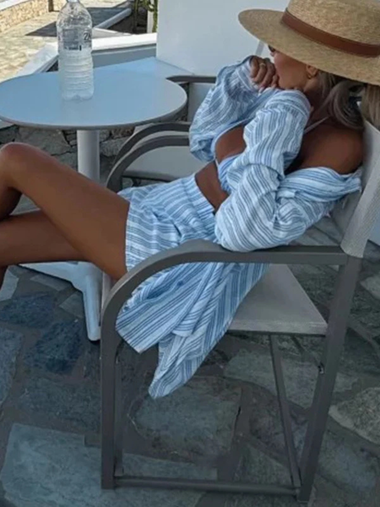 Belara 3-Piece Striped Summer Set