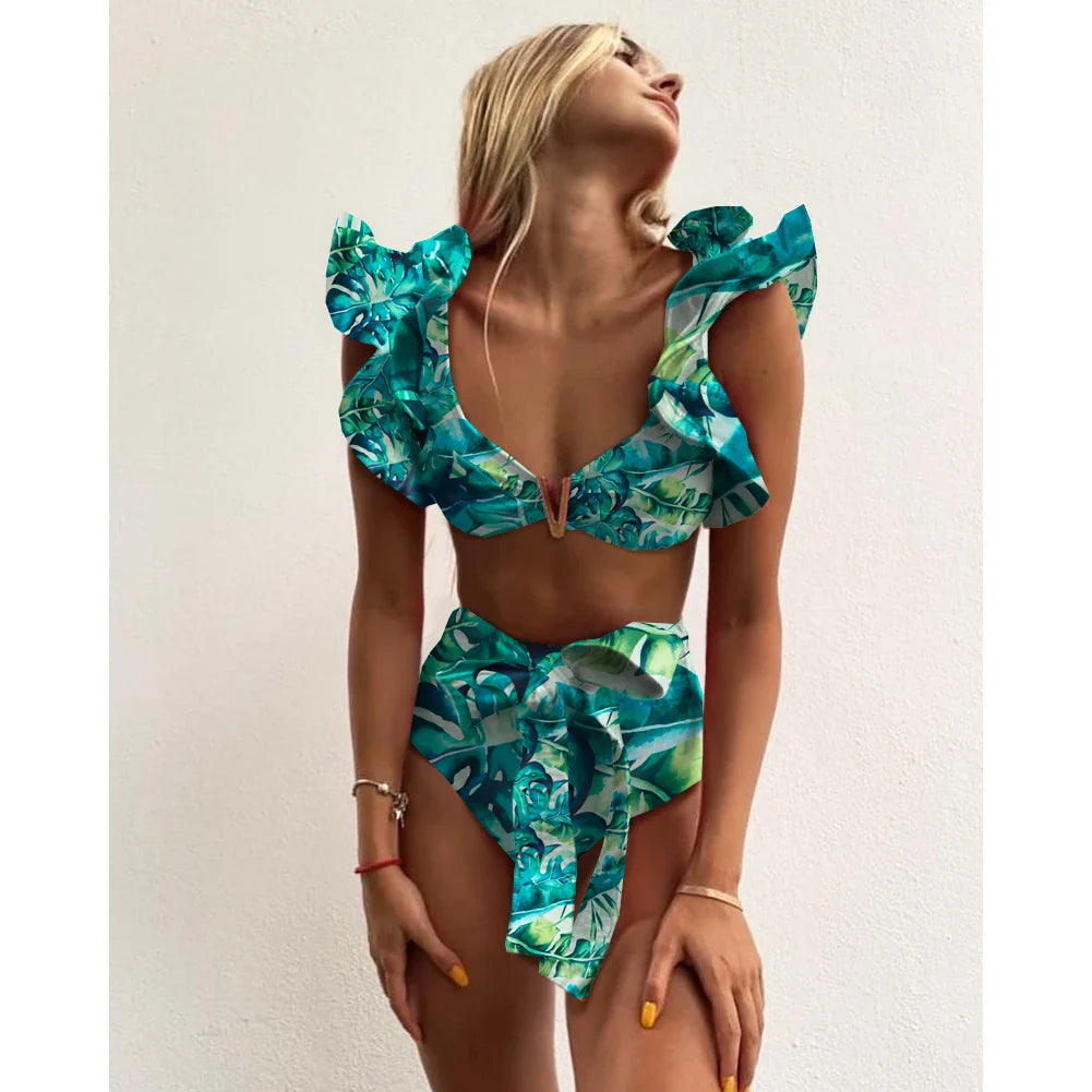 OceanMuse Ruffle Bikini