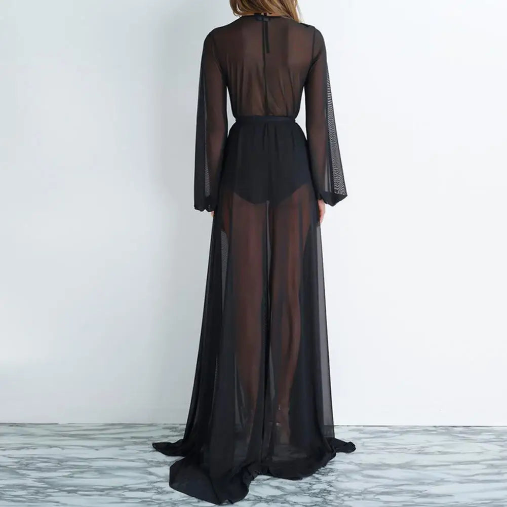 Yade Long Kimono Cover-Up