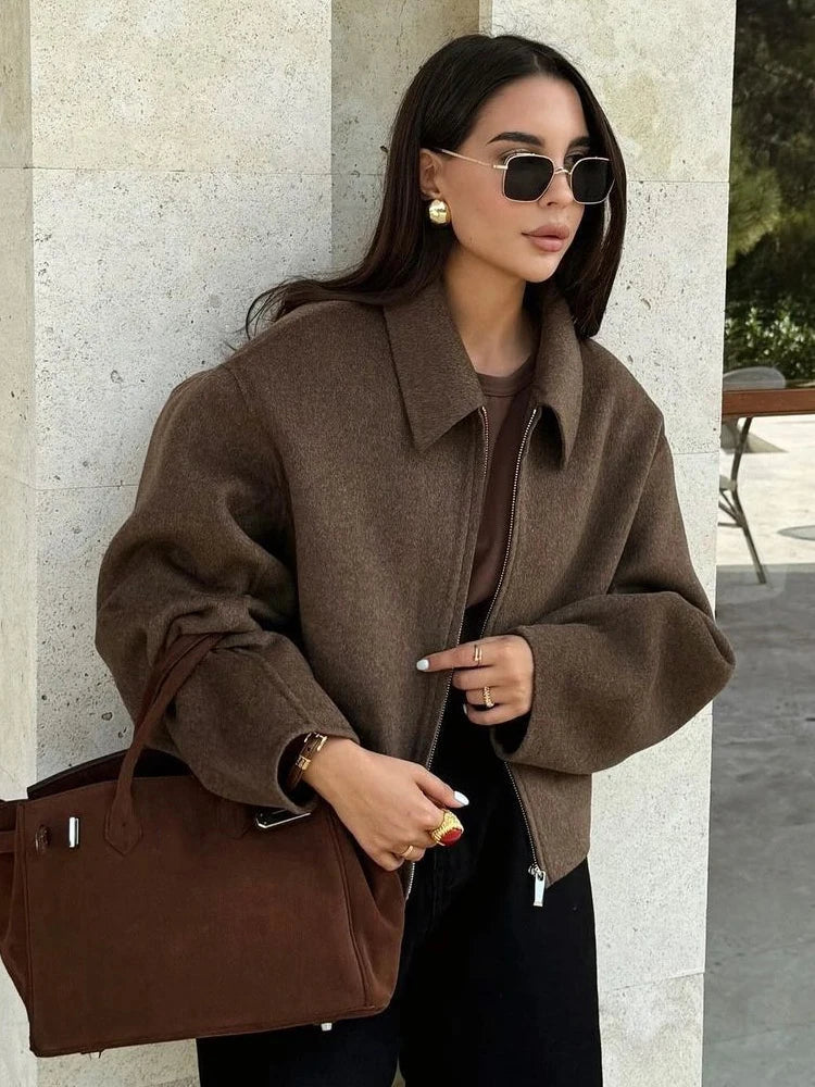 Urban Chic Wool-Blend Jacket