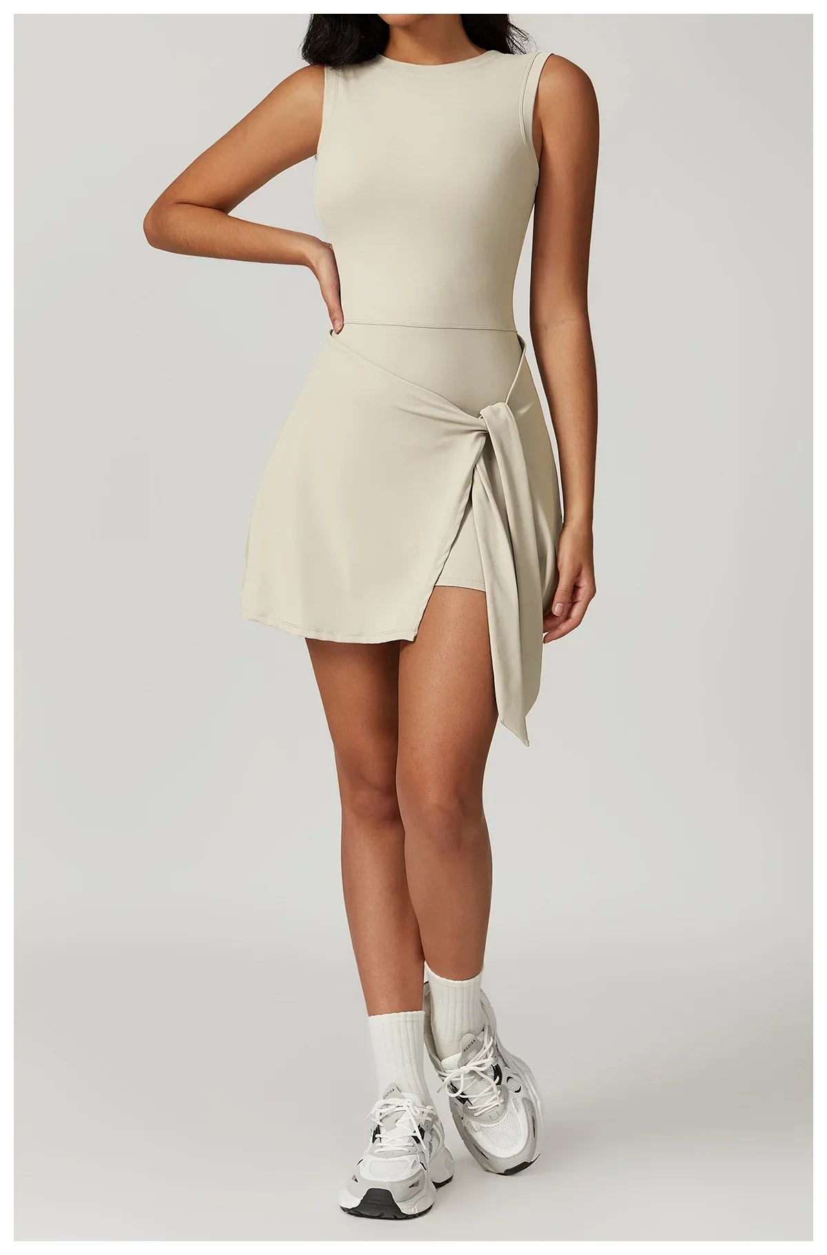 ActiveCore Wrap Mini Dress
