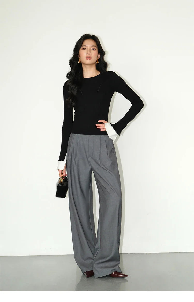 Velvet Noir Street Pants