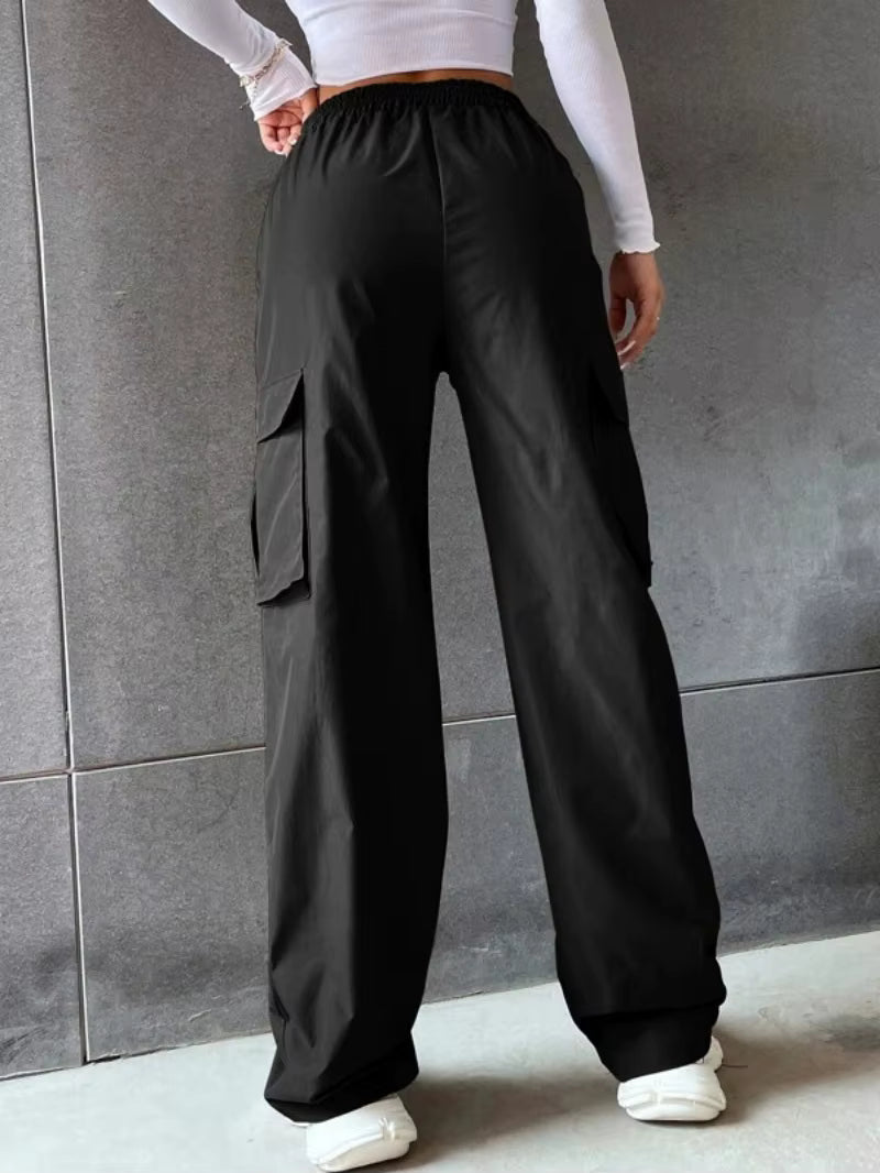 Kristin High-Waist Cargo Pants