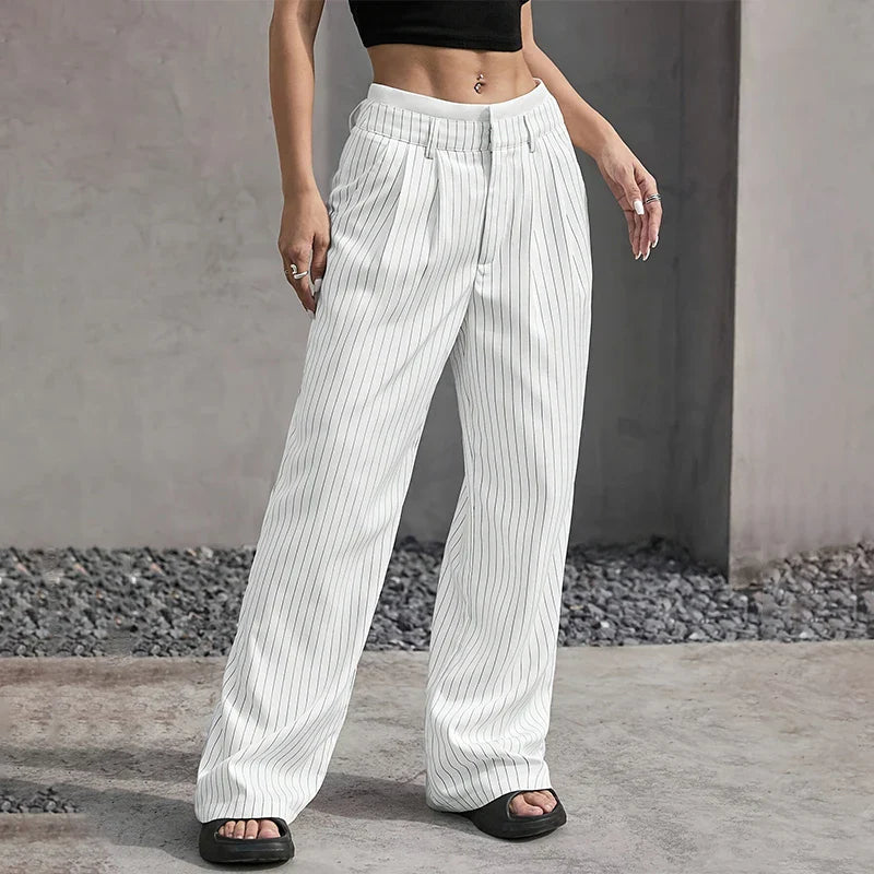 Nova Drift Pinstripe Trousers