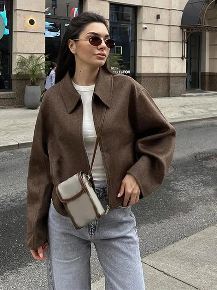 Urban Chic Wool-Blend Jacket