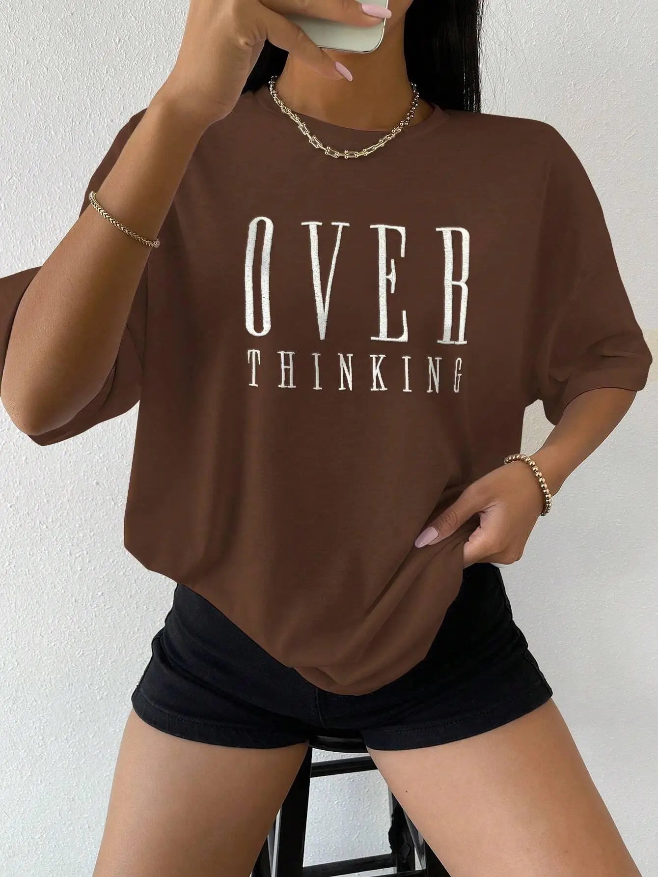 Overthinking Oversized Tee