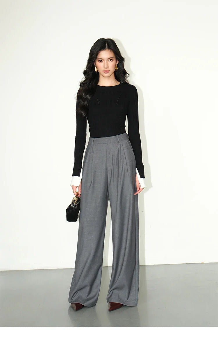 Velvet Noir Street Pants
