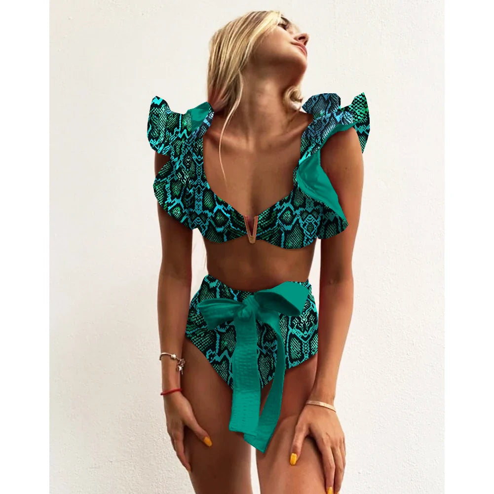 OceanMuse Ruffle Bikini