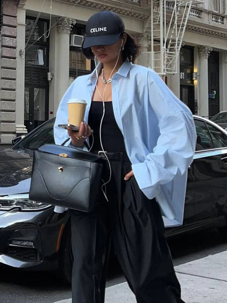 Zita Urban Layers Oversized Shirt