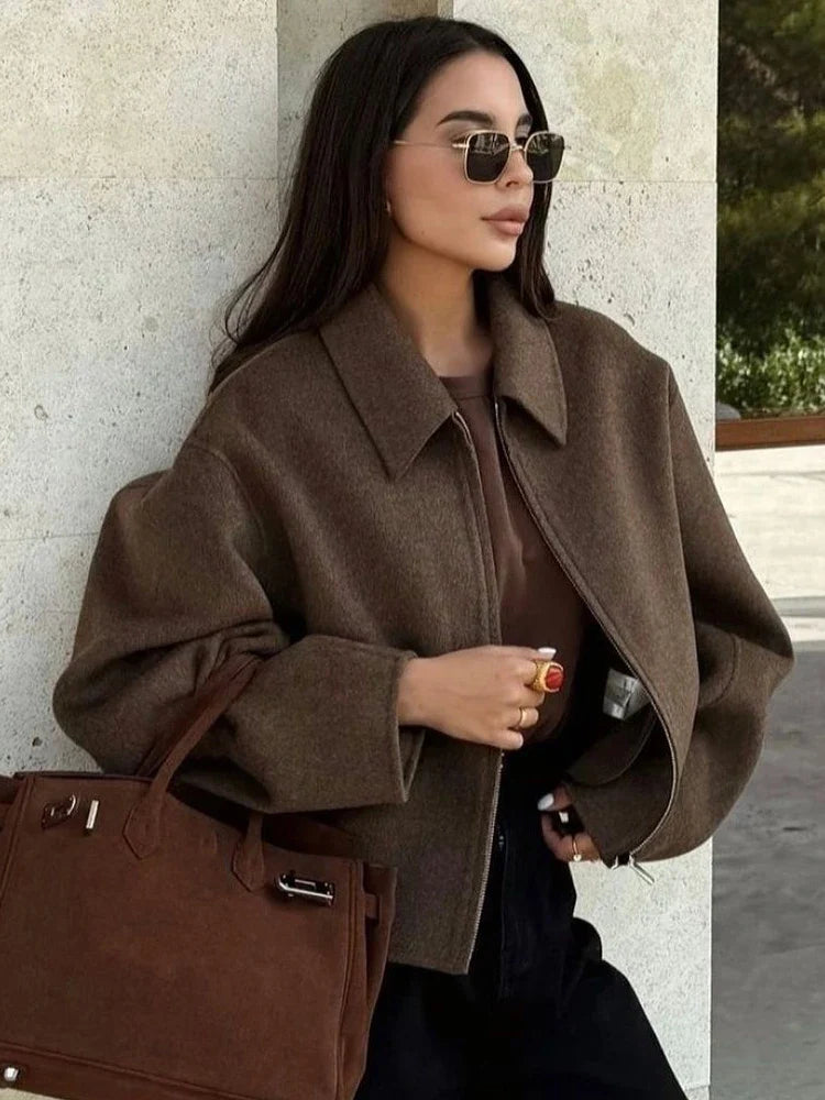 Urban Chic Wool-Blend Jacket