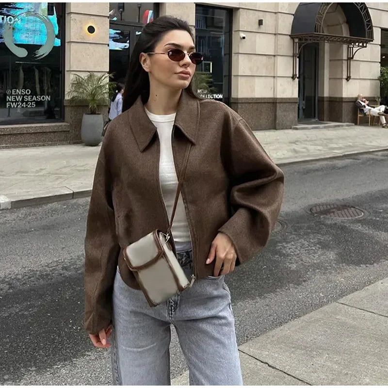 Urban Chic Wool-Blend Jacket