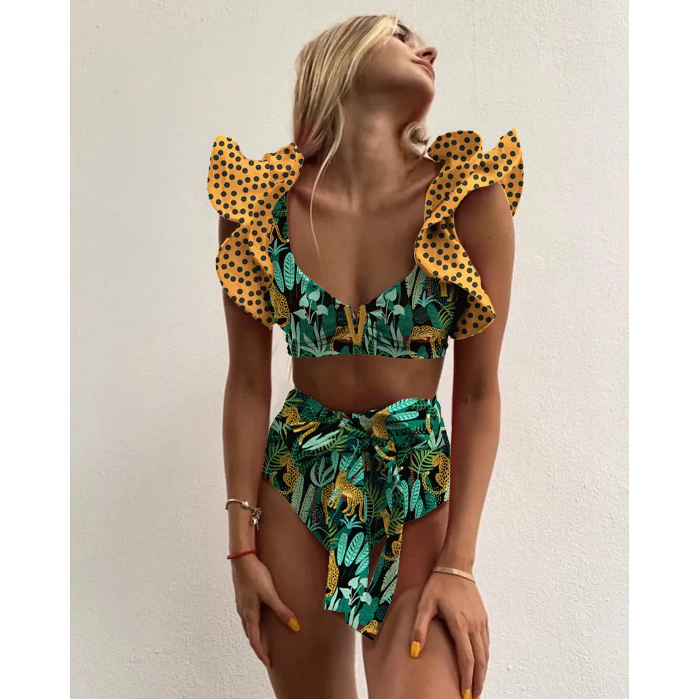 OceanMuse Ruffle Bikini