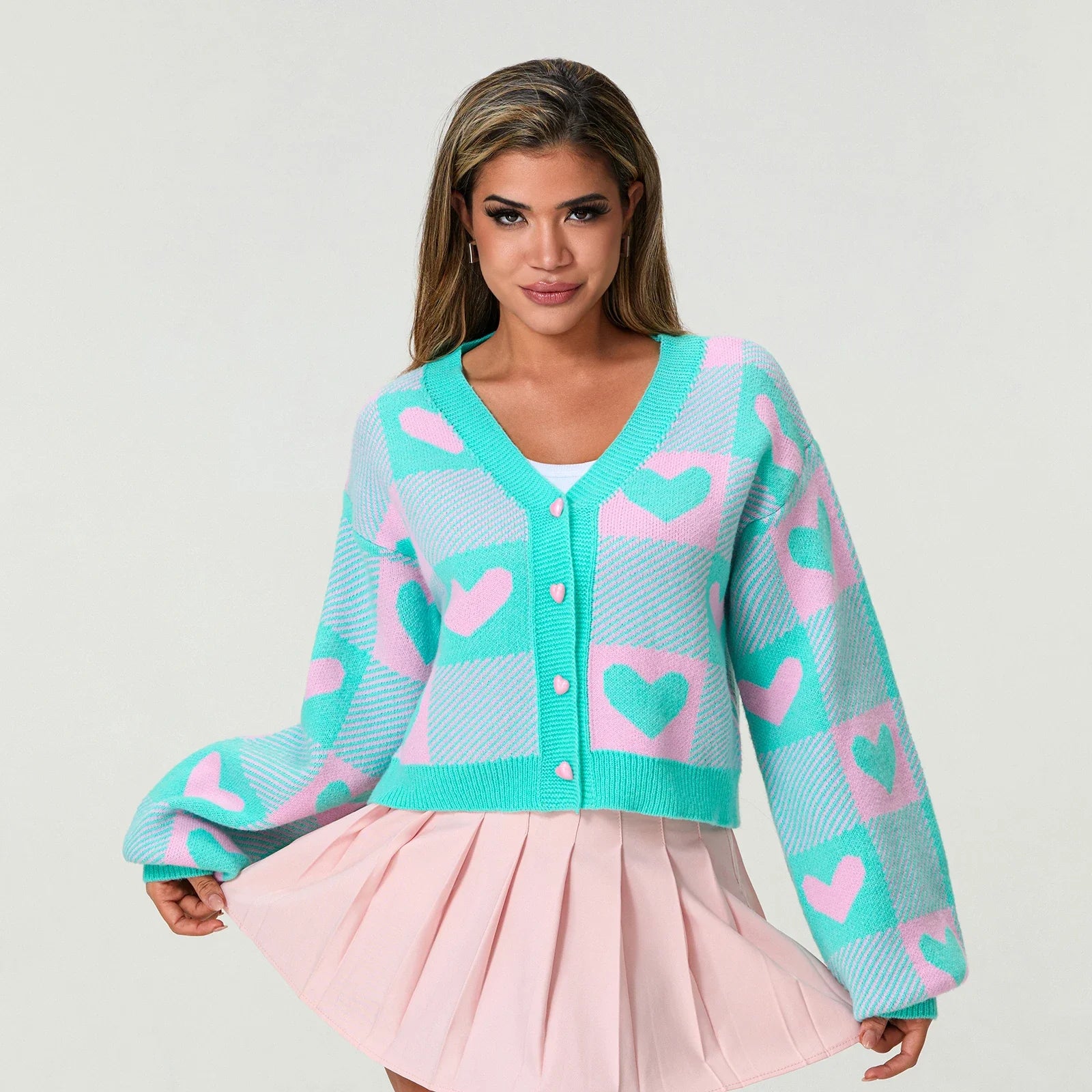 Fiona HeartPop™ Pastell Cardigan