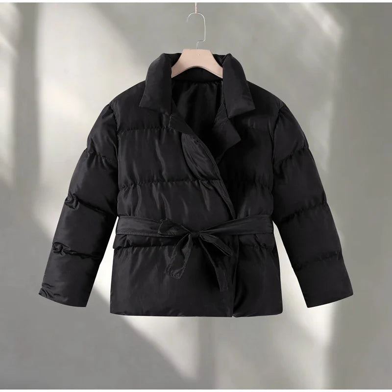 Zofia Belted Puffer Jacket