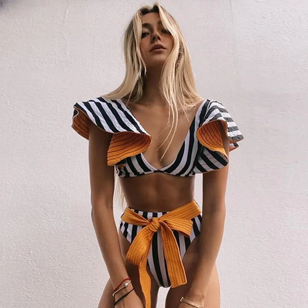 OceanMuse Ruffle Bikini