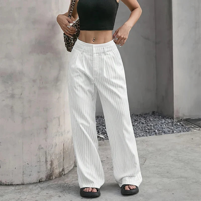 Nova Drift Pinstripe Trousers
