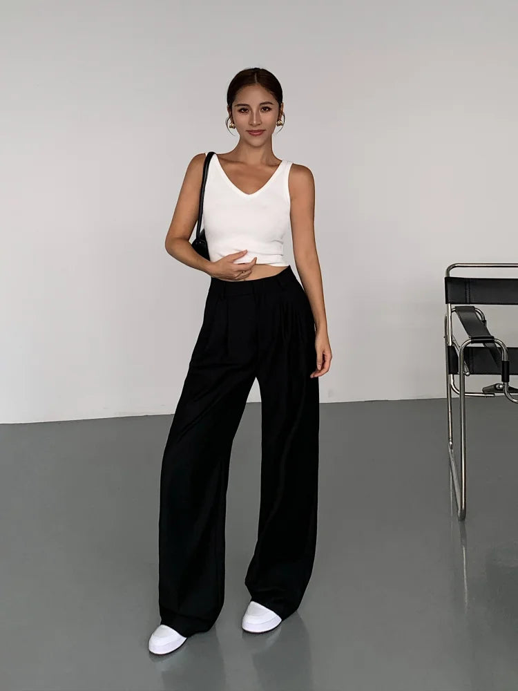 Velvet Noir Street Pants