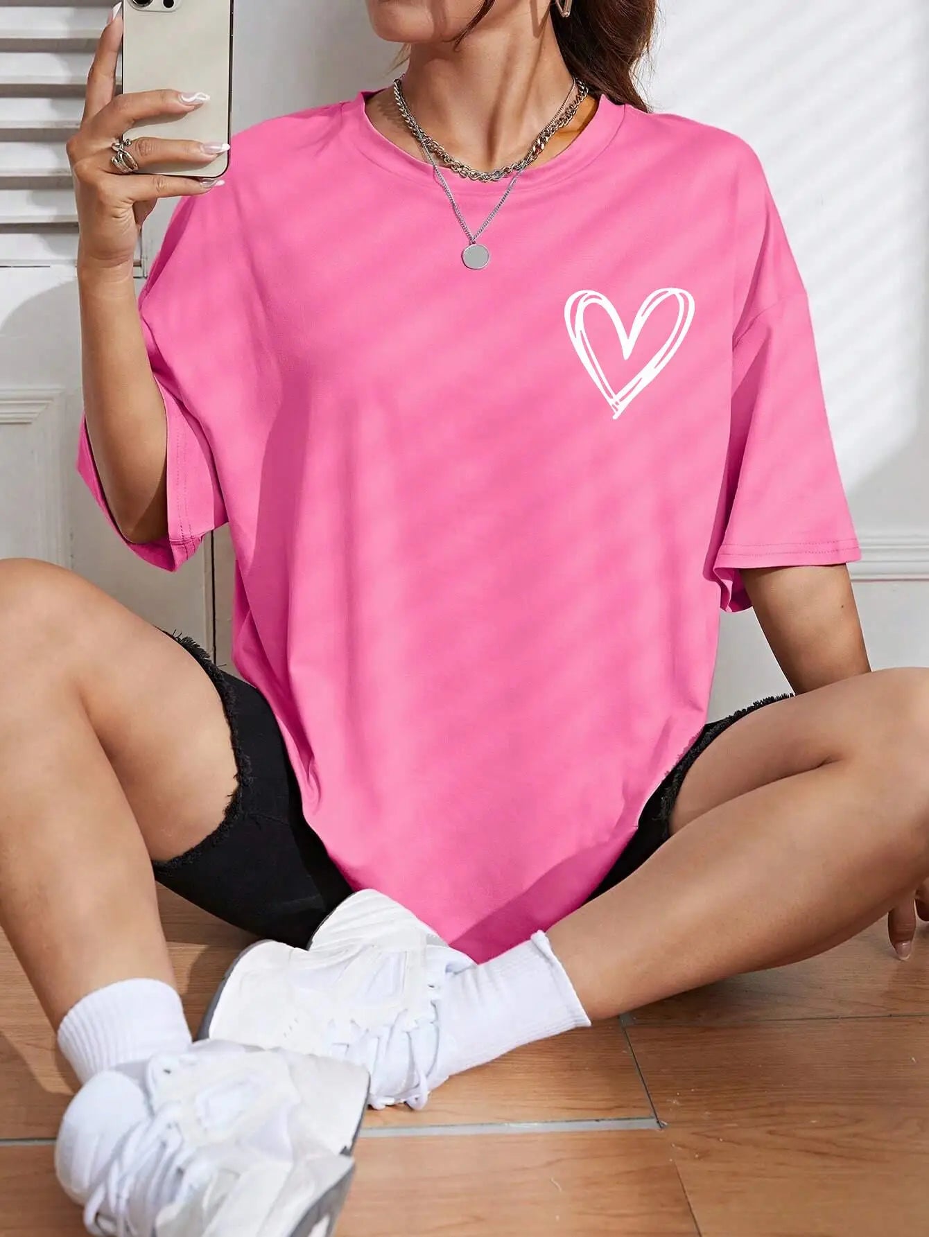 Simple Love Oversized Tee