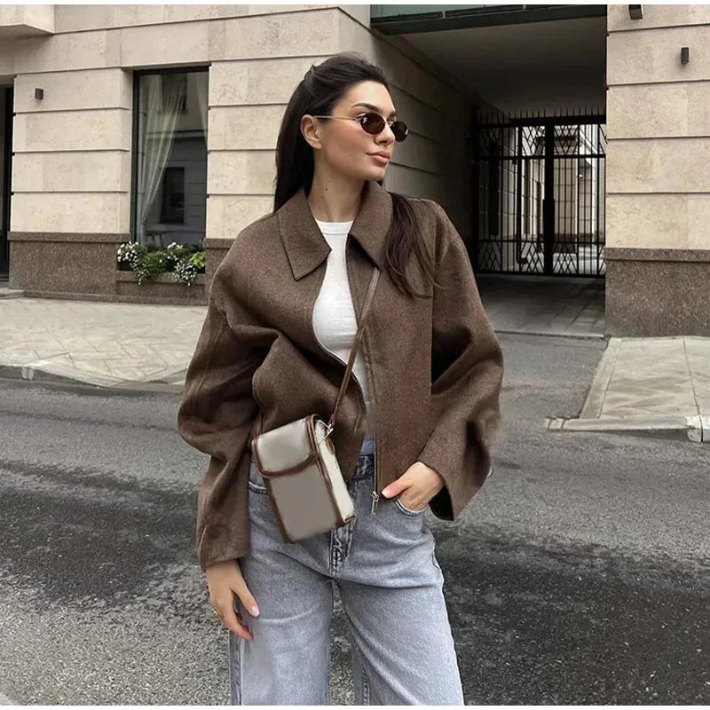 Urban Chic Wool-Blend Jacket
