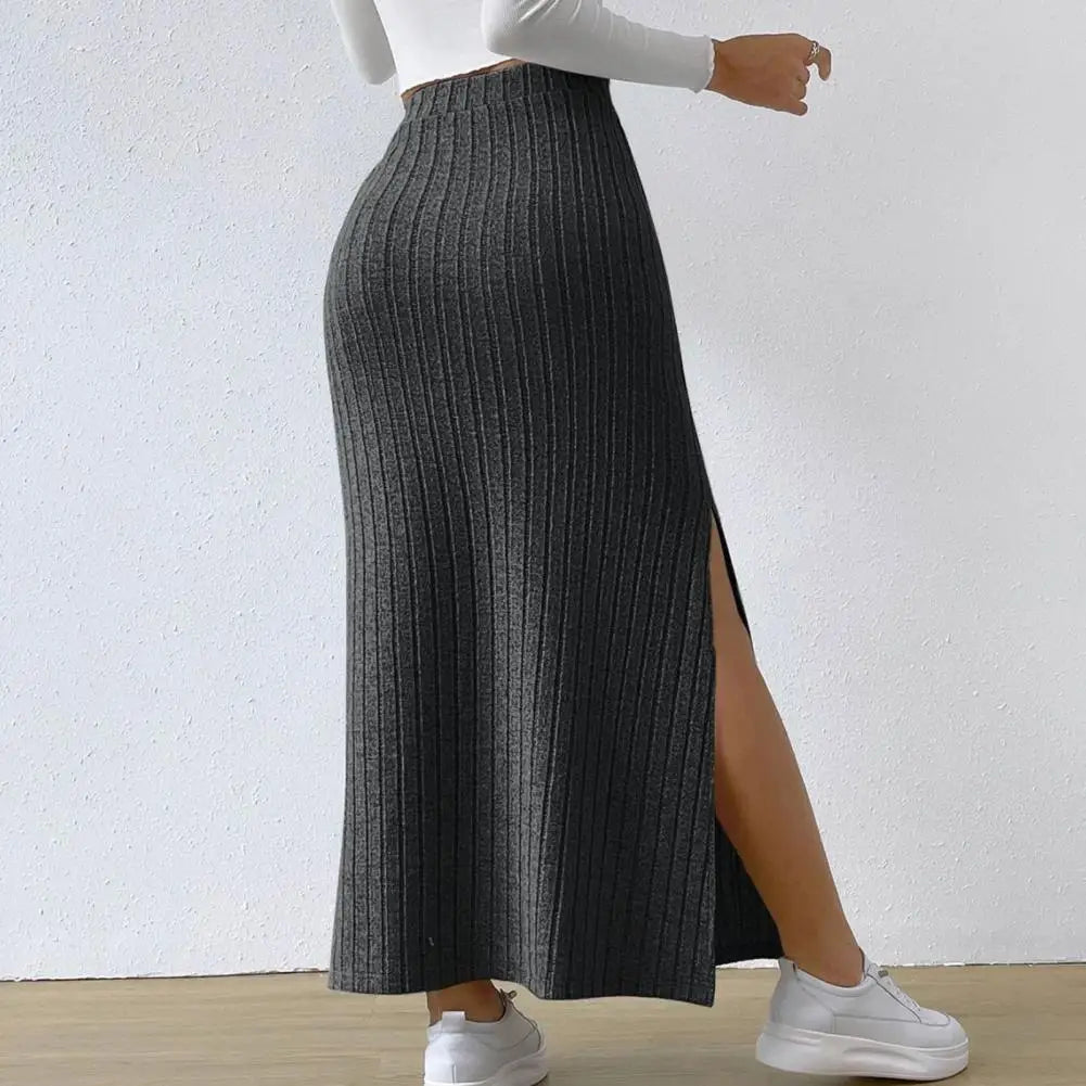 Divina Slim Fit Knit Skirt