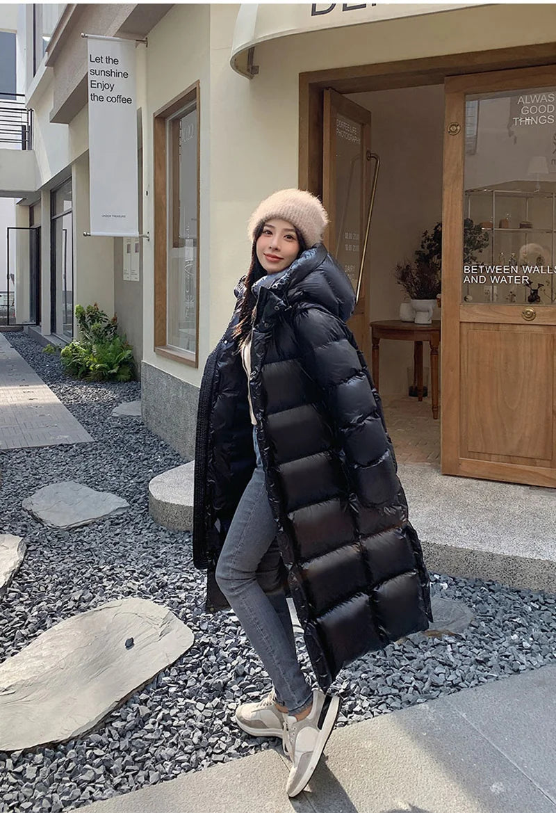 Leah Down Maxi Coat