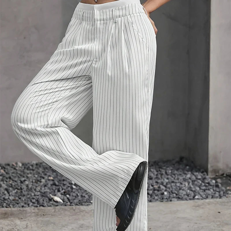 Nova Drift Pinstripe Trousers