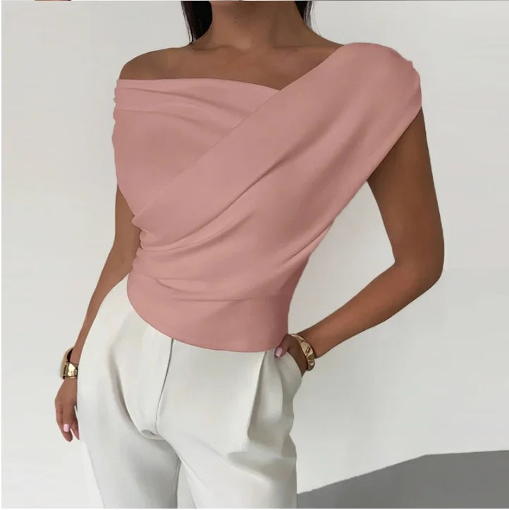Delilah Off-Shoulder Wrap Top