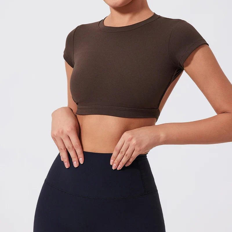 FlexFlow Open-Back Sport Top