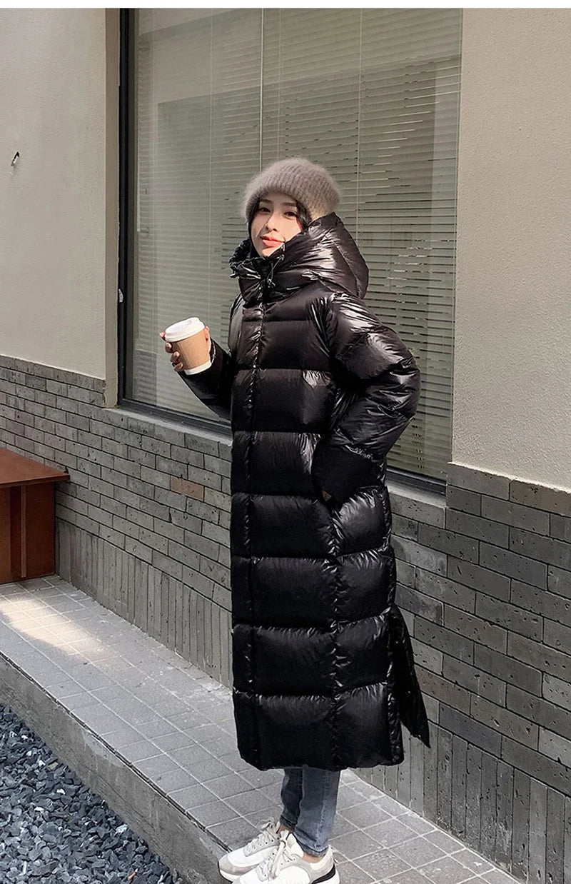 Leah Down Maxi Coat