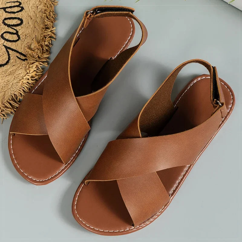 BaliStride™ Cross Strap Sandals