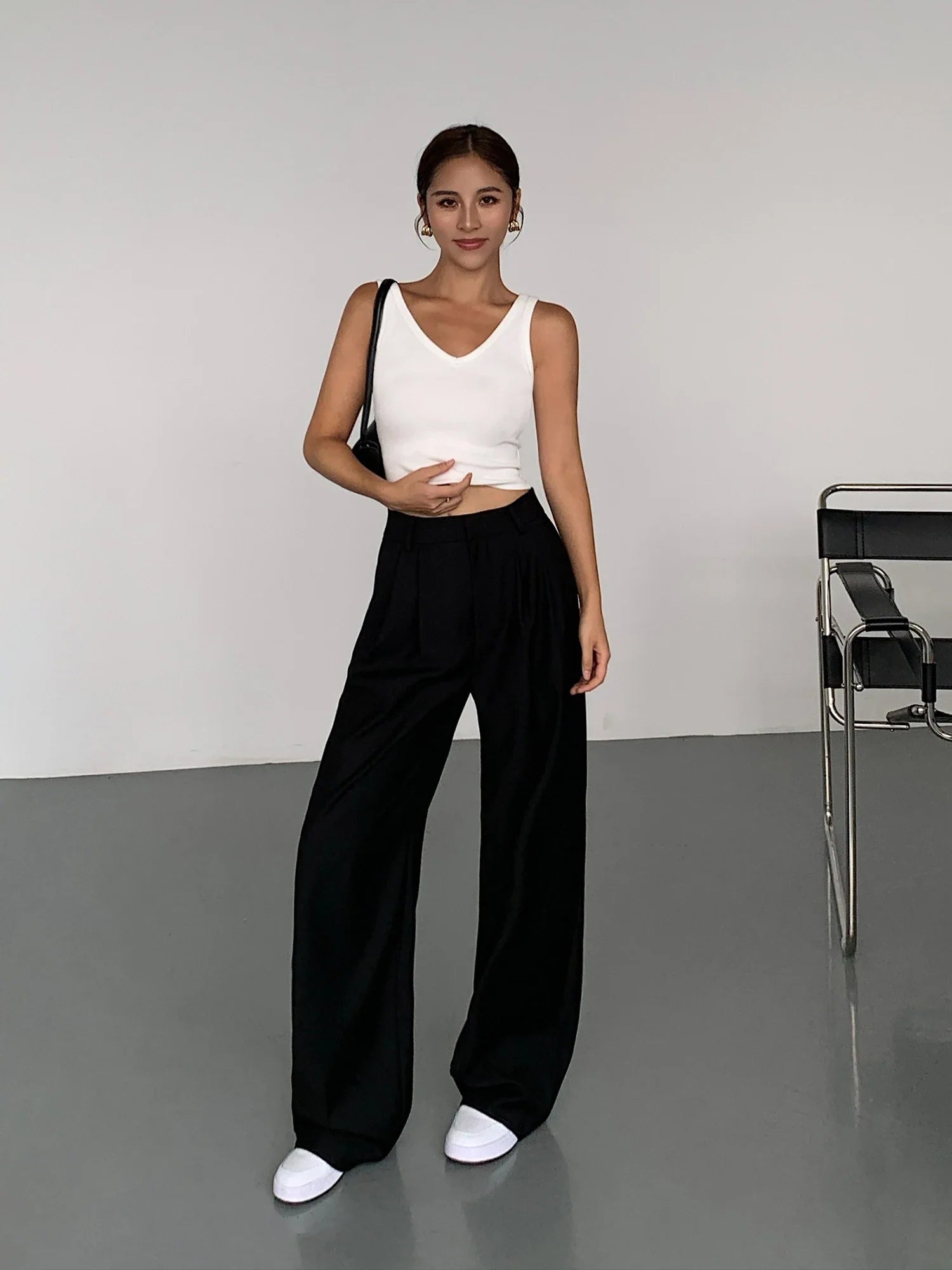 Velvet Noir Street Pants