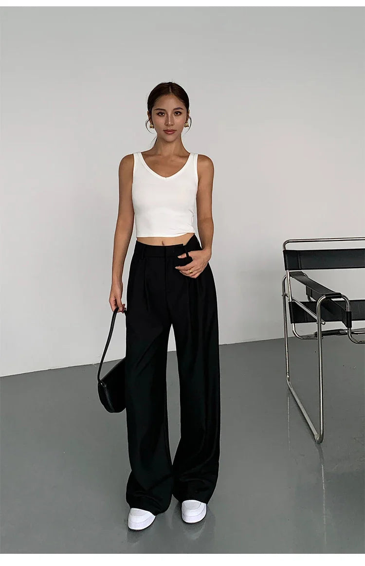 Velvet Noir Street Pants