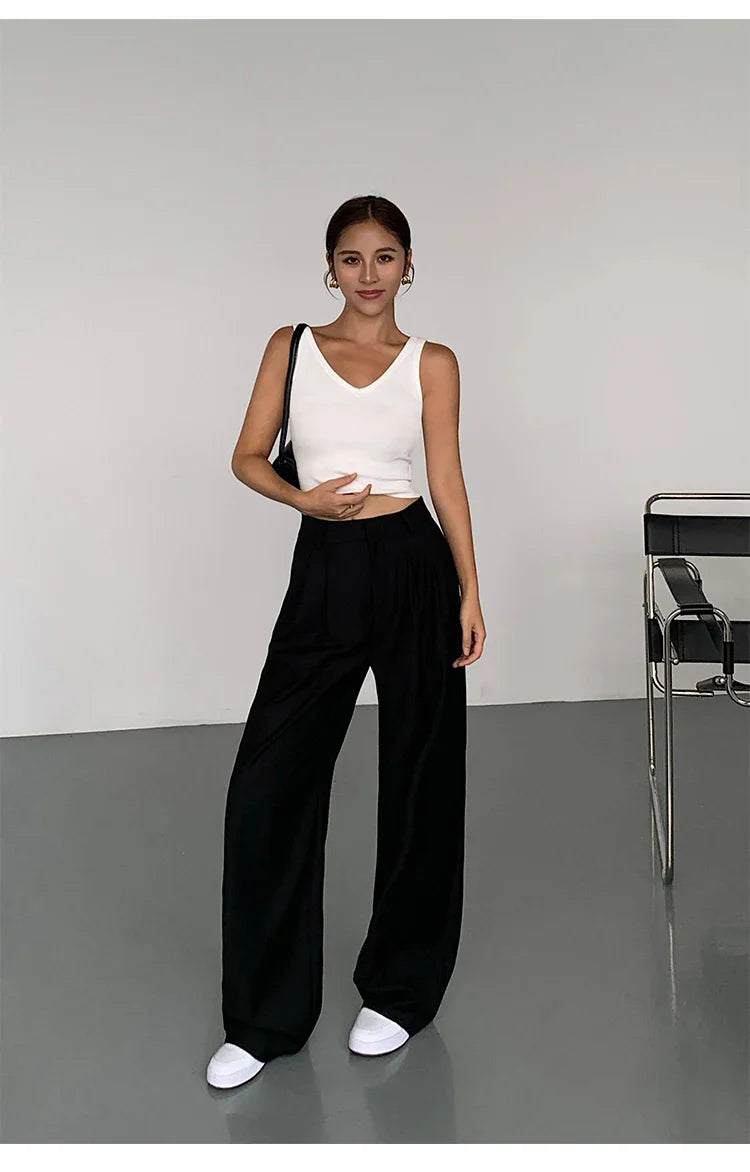 Velvet Noir Street Pants