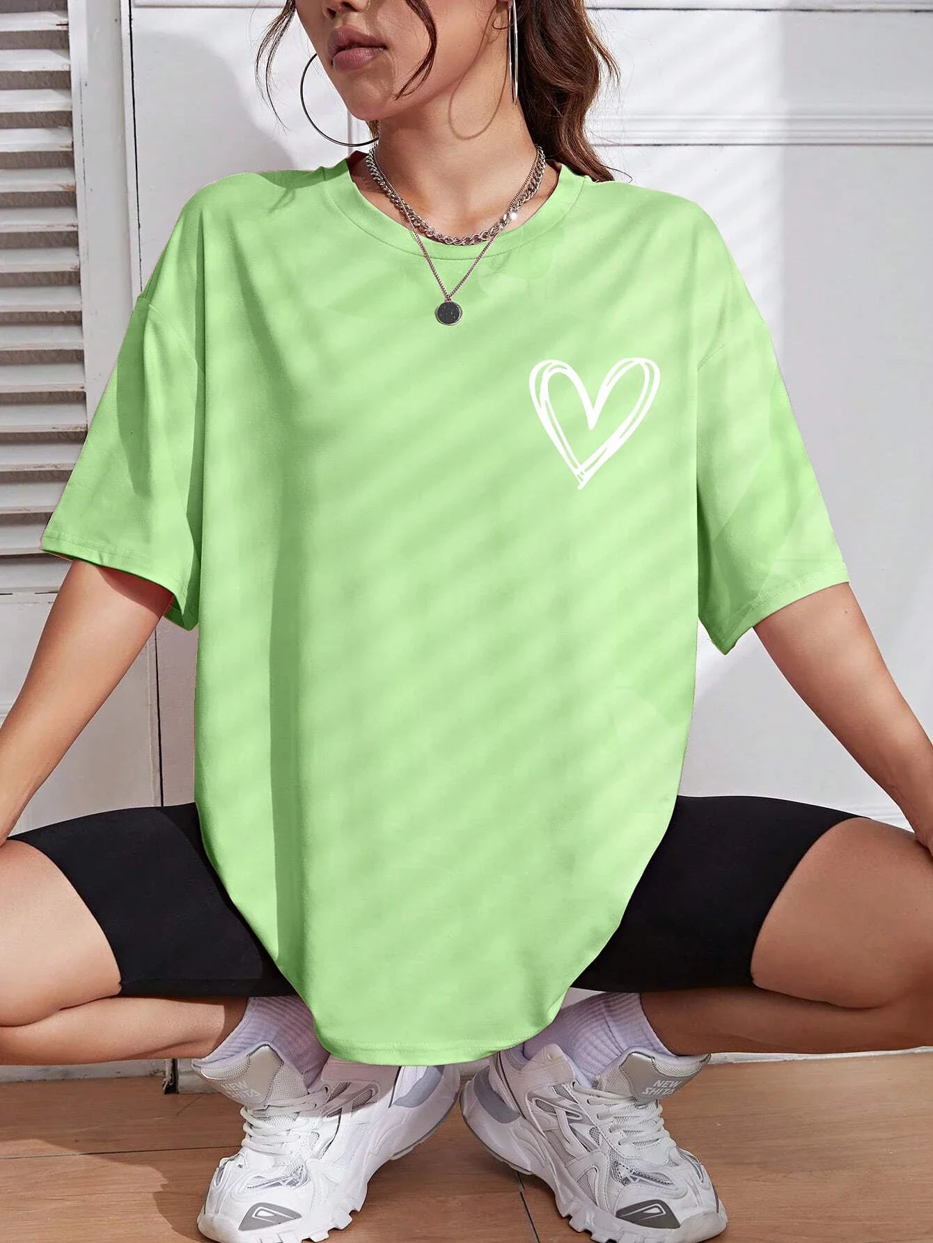 Simple Love Oversized Tee